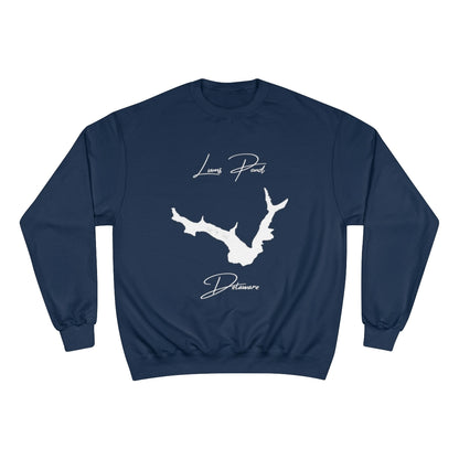 Delaware  Lums  Pond  Sweatshirt  front  position  view  from  front  navy.webp