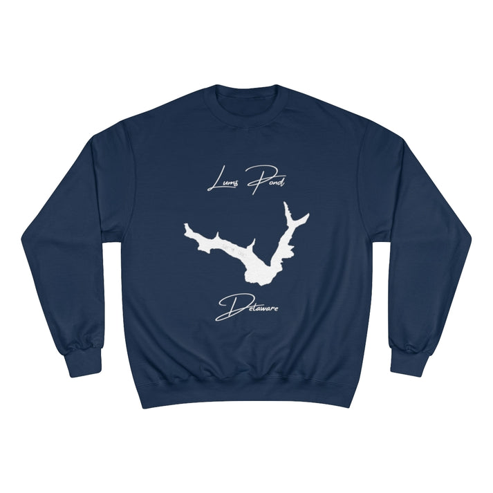 Delaware  Lums  Pond  Sweatshirt  front  position  view  from  front  navy.webp
