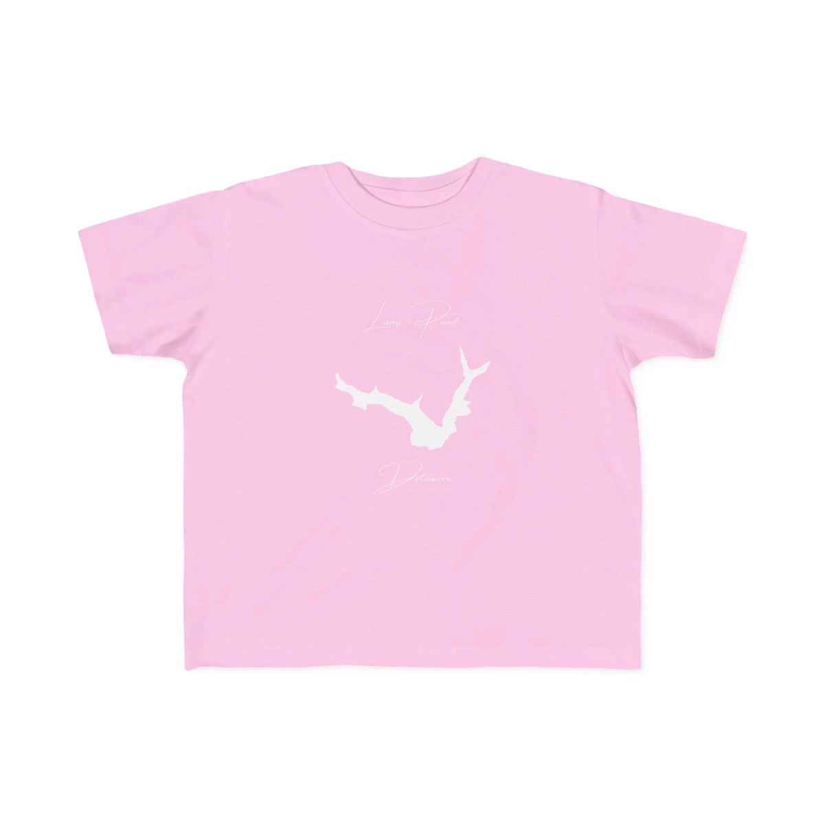 Delaware  Lums  Pond  Toddler  T-shirt  front  position  view  from  front  pink.webp