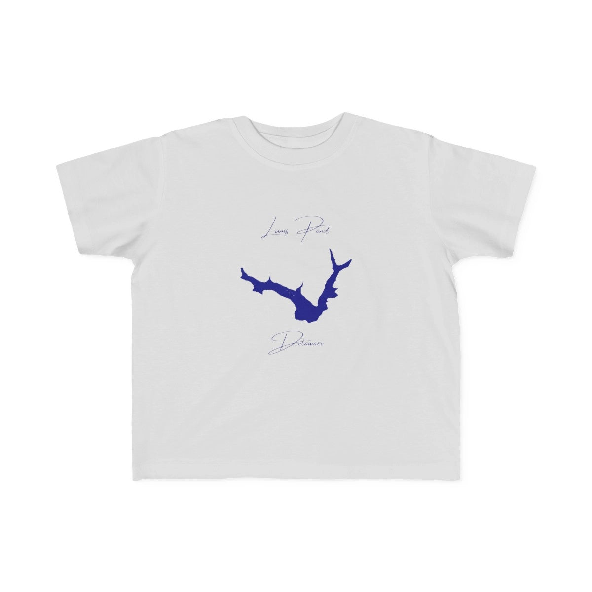 Delaware  Lums  Pond  Toddler  T-shirt  front  position  view  from  front  silver.webp
