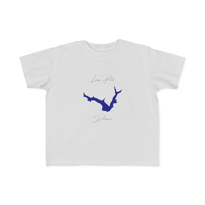 Delaware  Lums  Pond  Toddler  T-shirt  front  position  view  from  front  silver.webp