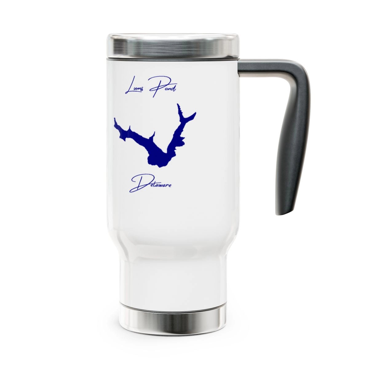 Delaware  Lums  Pond  Travel  Mug  other  position  view  from  right  14oz.webp
