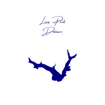 Delaware  Lums  Pond  Vinyl  Decal  other  position  view  from  front  4  x  6.webp