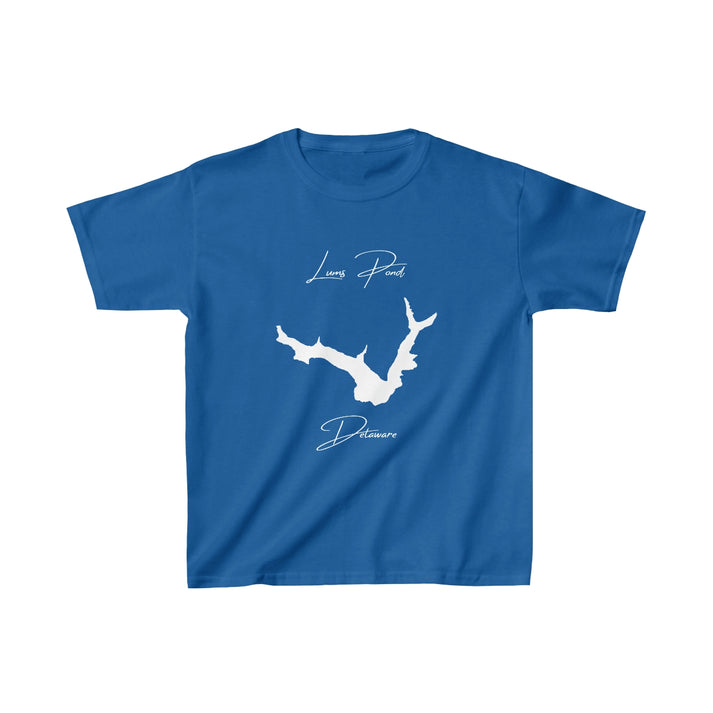 Delaware  Lums  Pond  Youth  T-shirt  front  position  view  from  front  royal.webp