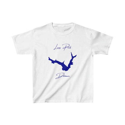 Delaware  Lums  Pond  Youth  T-shirt  front  position  view  from  front  white.webp