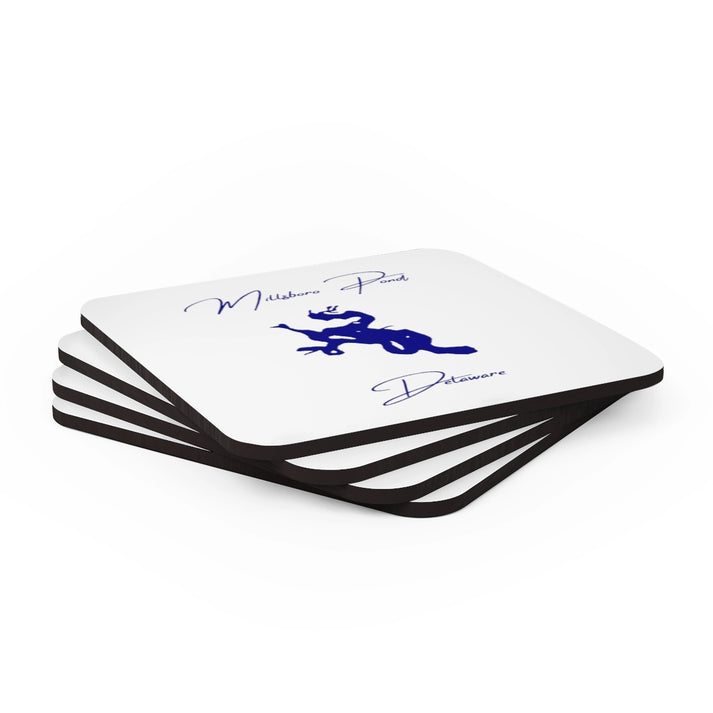 Delaware  Millsboro  Pond  Coaster  Set  front  position  view  from  stacked  3.75  x  3.75.webp