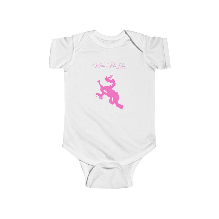 Delaware  Millsboro  Pond  Onesie  front  position  view  from  front  white.webp