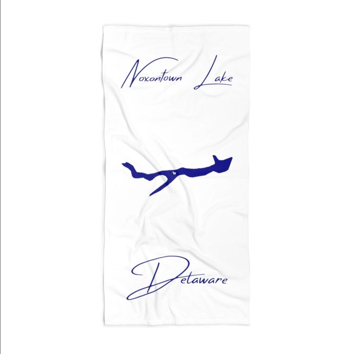 Delaware  Noxontown  Lake  Beach  Towel  front  position  view  from  front  36  x  72.webp