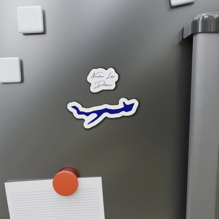 Delaware  Noxontown  Lake  Die  Cut  Magnet  front  position  view  from  context-1  4  x  4.webp