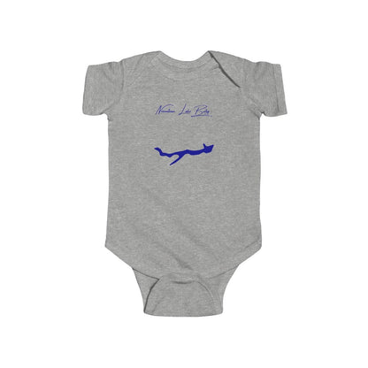Delaware  Noxontown  Lake  Onesie  front  position  view  from  front  heather.webp