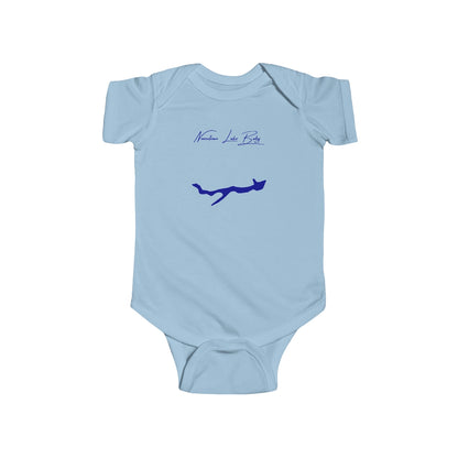 Delaware  Noxontown  Lake  Onesie  front  position  view  from  front  light  blue.webp