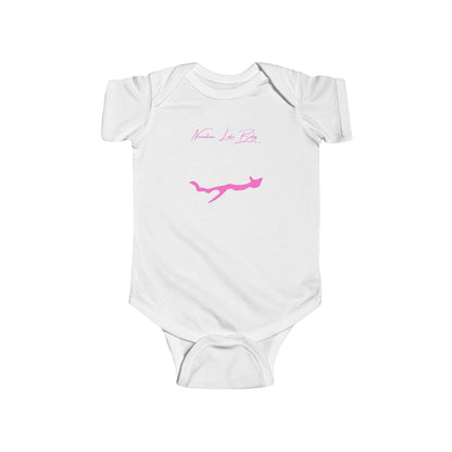 Delaware  Noxontown  Lake  Onesie  front  position  view  from  front  white.webp