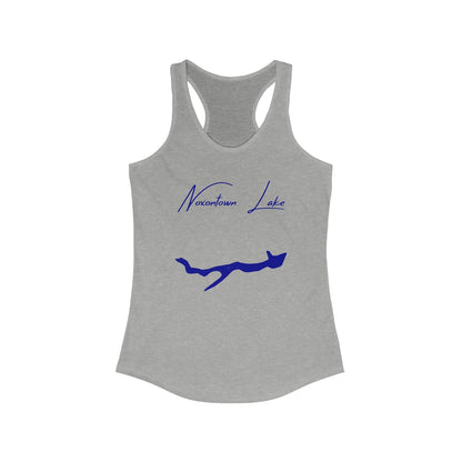 Delaware  Noxontown  Lake  Racerback-Tank  front  position  view  from  front  heather  grey.webp