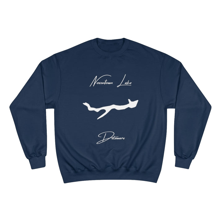 Delaware  Noxontown  Lake  Sweatshirt  front  position  view  from  front  navy.webp