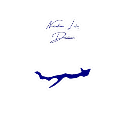 Delaware  Noxontown  Lake  Vinyl  Decal  other  position  view  from  front  4  x  6.webp