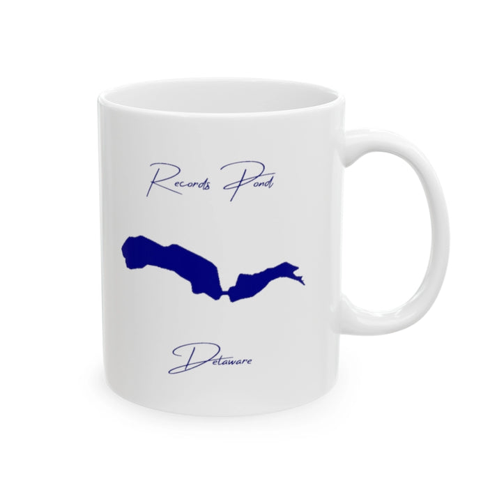 Delaware  Records  Pond  Ceramic  Mug  other  position  view  from  right  11oz.webp