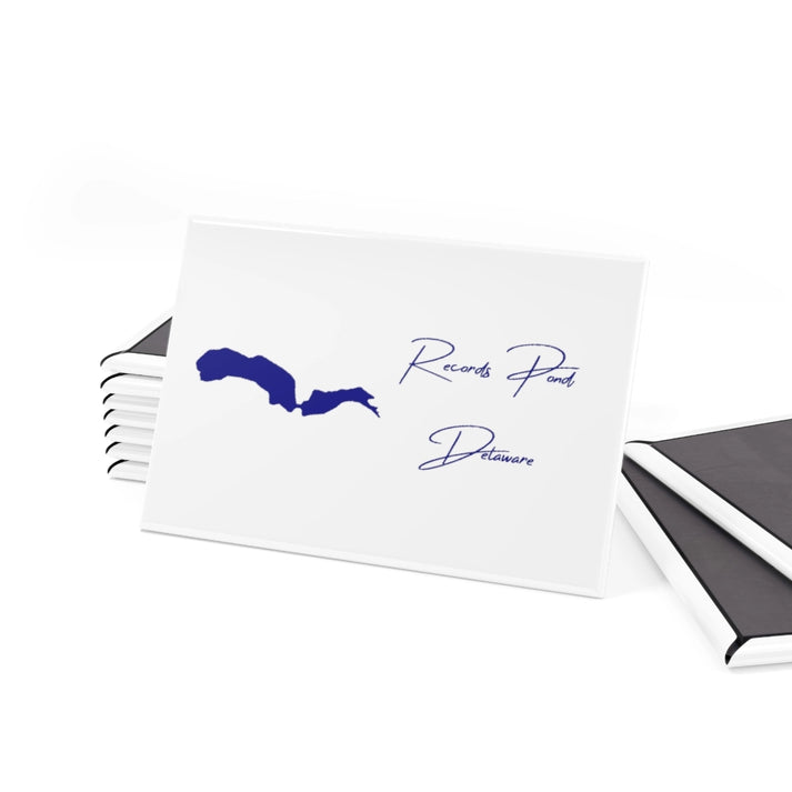 Delaware  Records  Pond  Magnet  front  position  view  from  set  2  x  3.webp