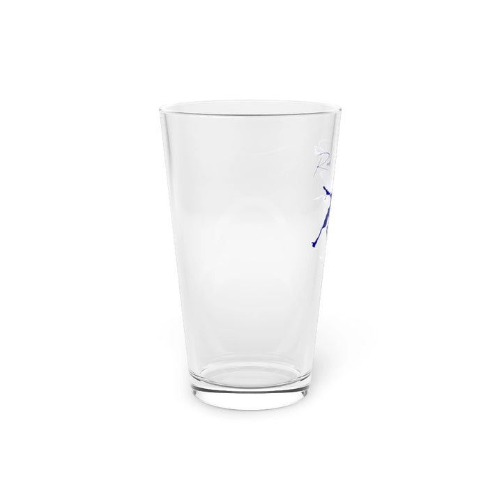 Delaware  Red  Mill  Pond  16oz  Pint  Glass  front  position  view  from  left  16oz.webp