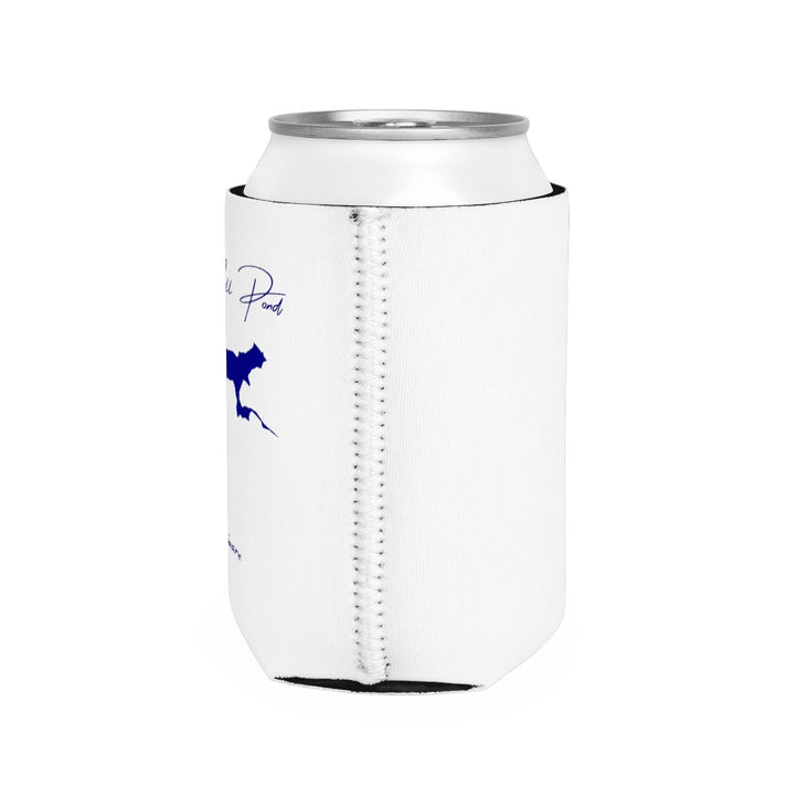 Delaware  Red  Mill  Pond  Can  Koozie  all  position  view  from  right  white.webp