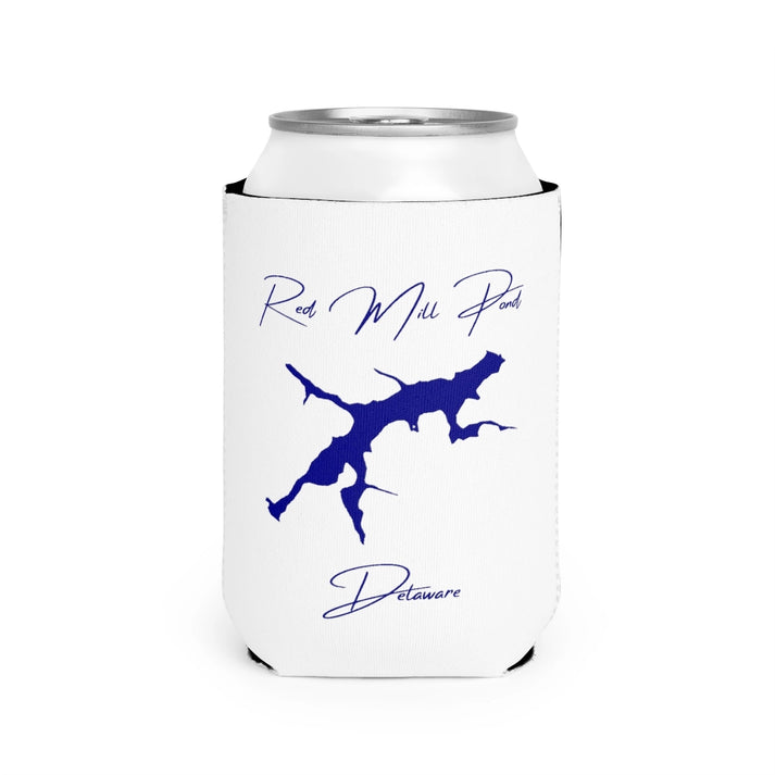 Delaware  Red  Mill  Pond  Can  Koozie  front  position  view  from  front-2  white.webp