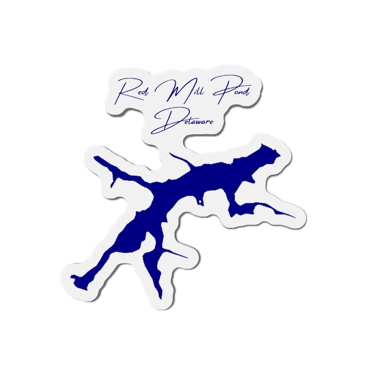 Delaware  Red  Mill  Pond  Die  Cut  Magnet  front  position  view  from  front  4  x  4.webp