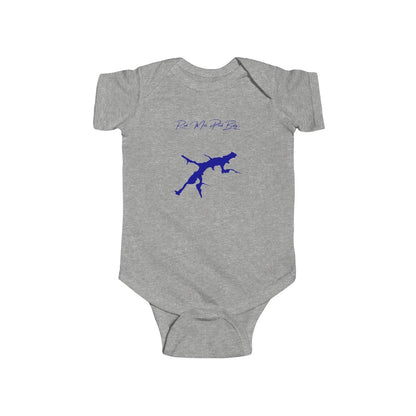 Delaware  Red  Mill  Pond  Onesie  front  position  view  from  front  heather.webp