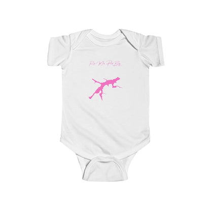 Delaware  Red  Mill  Pond  Onesie  front  position  view  from  front  white.webp