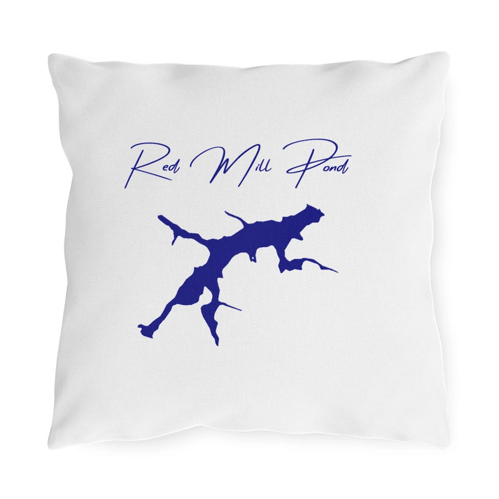 Delaware  Red  Mill  Pond  Outdoor  Pillow  front  position  view  from  front  16  x  16.webp