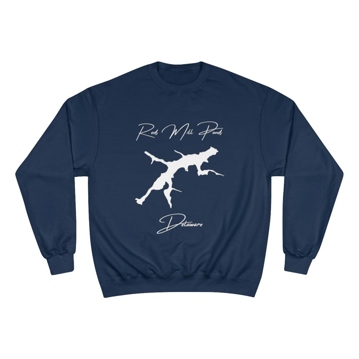 Delaware  Red  Mill  Pond  Sweatshirt  front  position  view  from  front  navy.webp