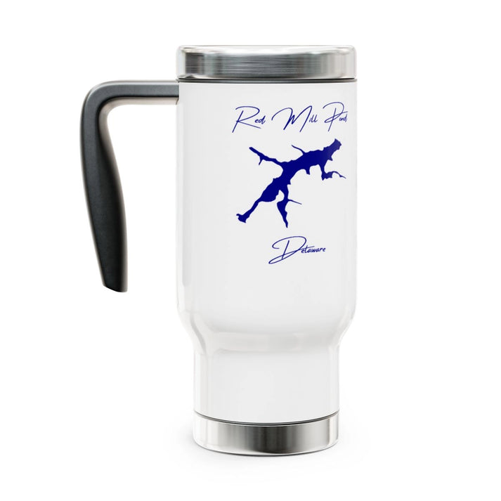 Delaware  Red  Mill  Pond  Travel  Mug  other  position  view  from  left  14oz.webp