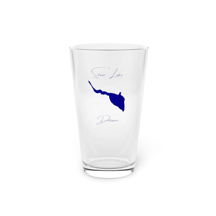 Delaware  Silver  Lake  16oz  Pint  Glass  front  position  view  from  front  16oz.webp