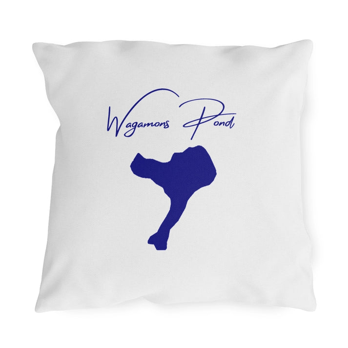 Delaware  Wagamons  Pond  Outdoor  Pillow  front  position  view  from  front  18  x  18.webp