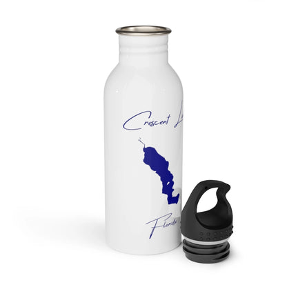 Florida  Crescent  Lake  Water  bottle  other  position  view  from  open  white.webp
