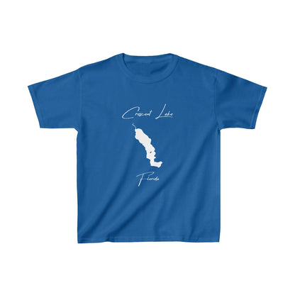 Florida  Crescent  Lake  Youth  T-shirt  front  position  view  from  front  royal.webp