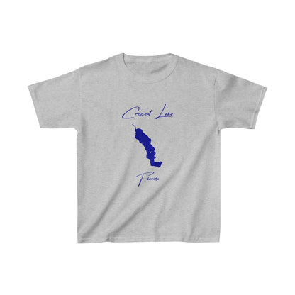 Florida  Crescent  Lake  Youth  T-shirt  front  position  view  from  front  sport  grey.webp
