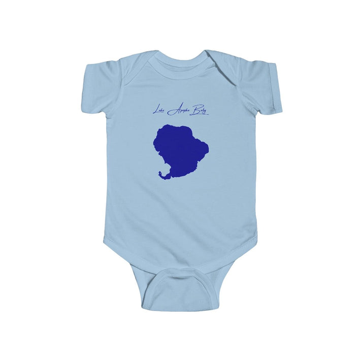 Florida  Lake  Apopka  Onesie  front  position  view  from  front  light  blue.webp