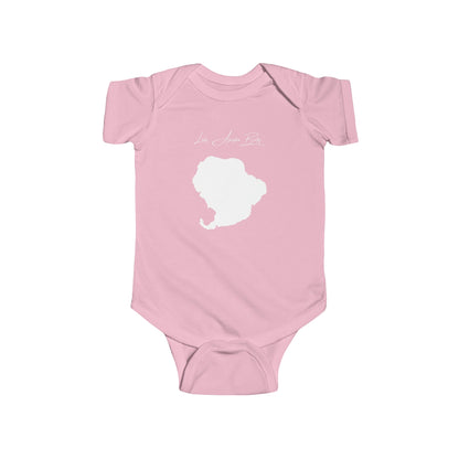 Florida  Lake  Apopka  Onesie  front  position  view  from  front  pink.webp