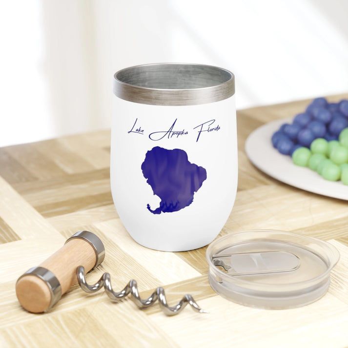 Florida  Lake  Apopka  Wine  Tumbler  other  position  view  from  context  white.webp