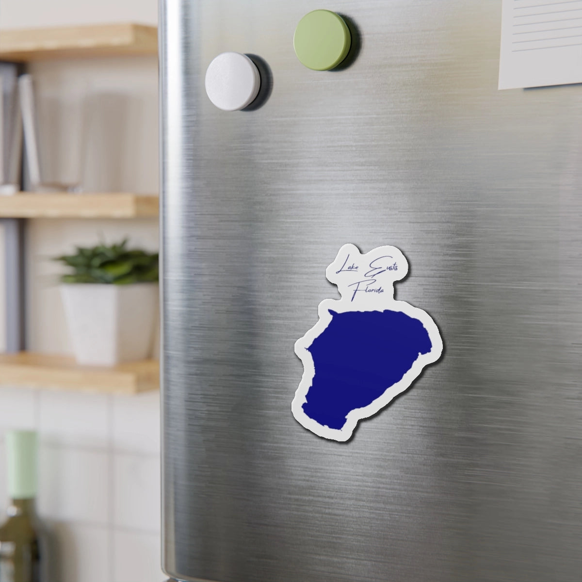 Florida  Lake  Eustis  Die  Cut  Magnet  front  position  view  from  context-2  4  x  4.webp