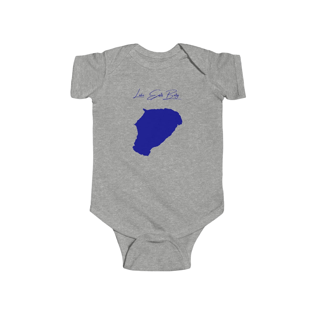 Florida  Lake  Eustis  Onesie  front  position  view  from  front  heather.webp