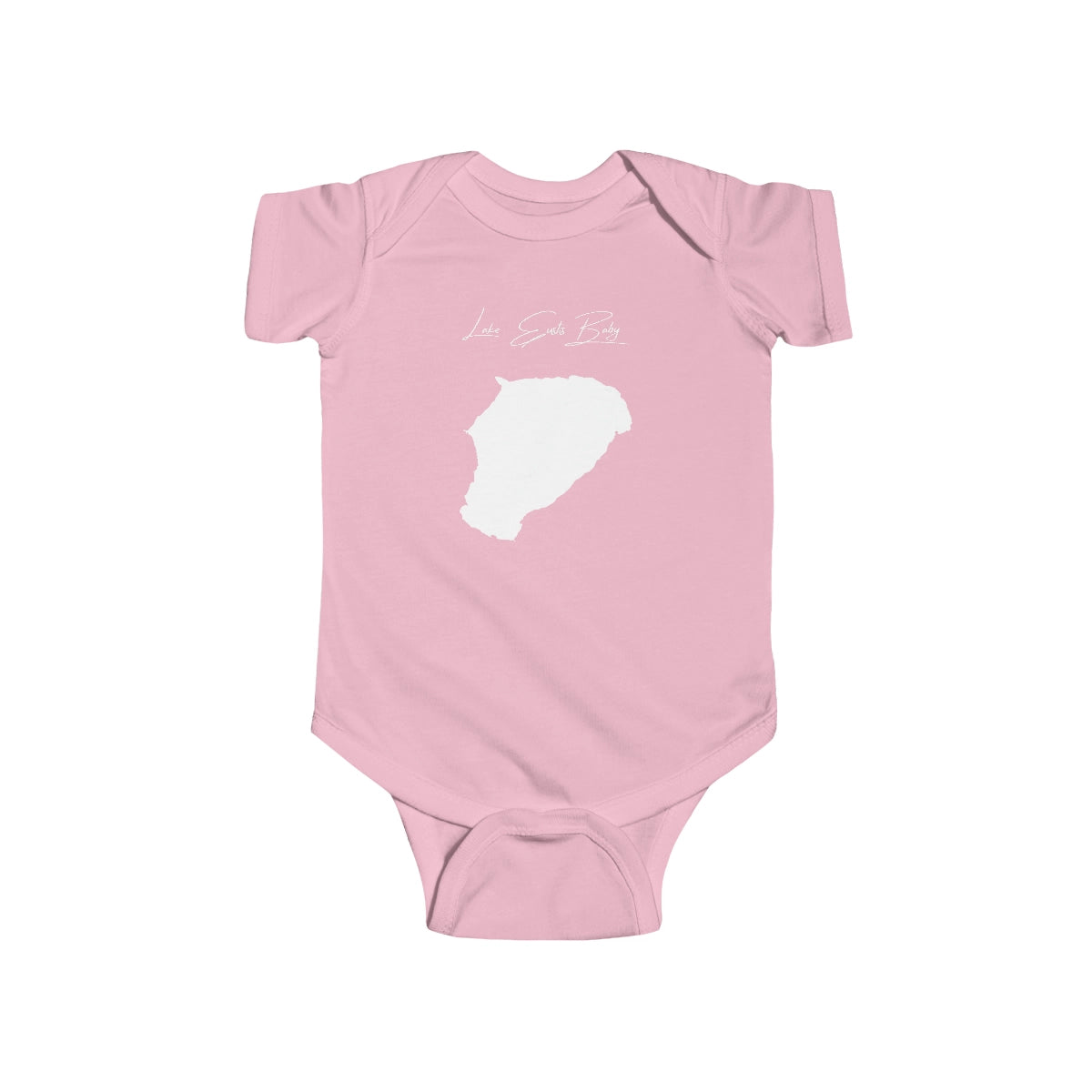 Florida  Lake  Eustis  Onesie  front  position  view  from  front  pink.webp