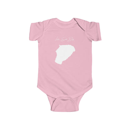 Florida  Lake  Eustis  Onesie  front  position  view  from  front  pink.webp