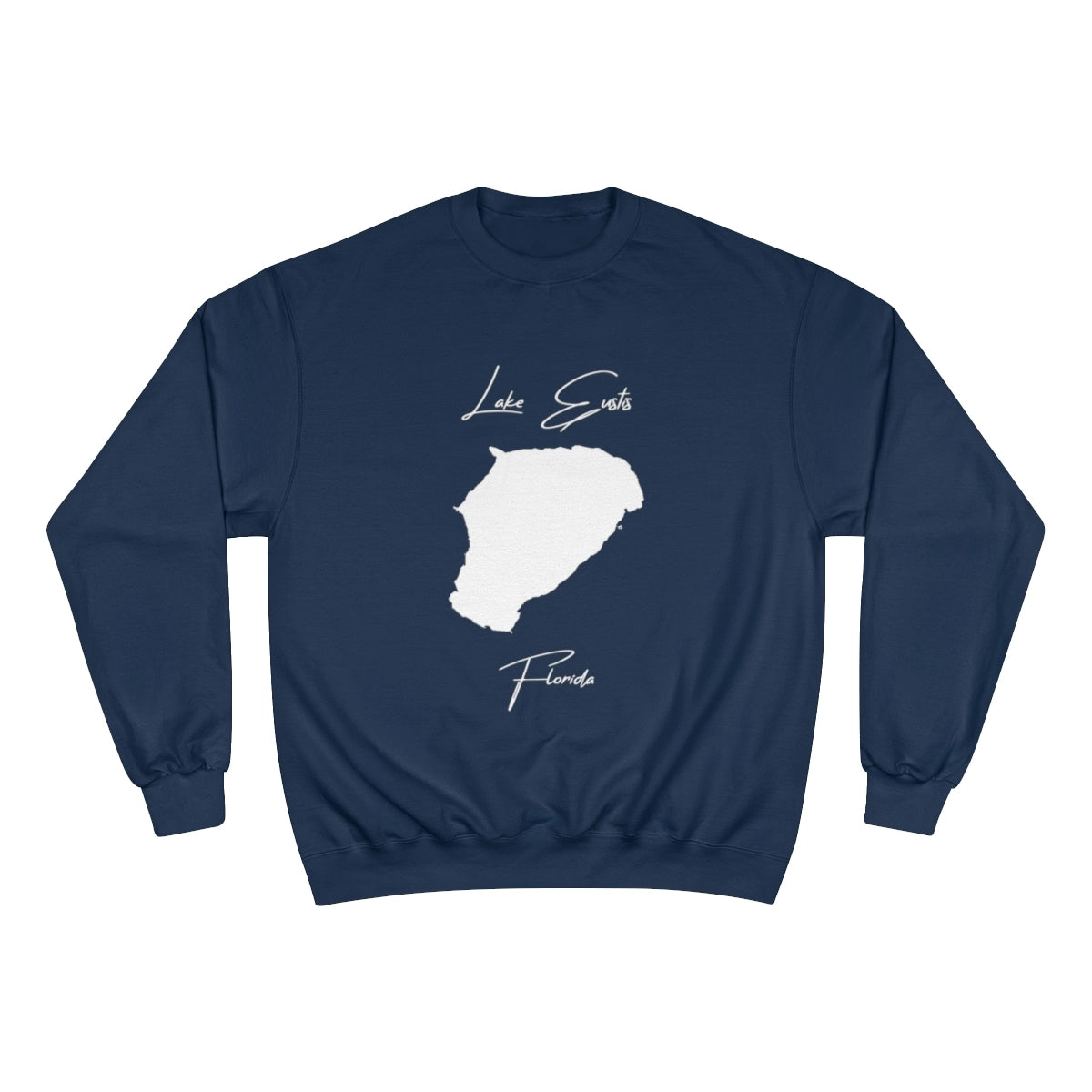Florida  Lake  Eustis  Sweatshirt  front  position  view  from  front  navy.webp