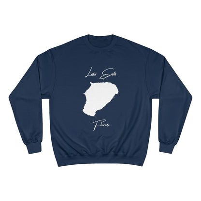 Florida  Lake  Eustis  Sweatshirt  front  position  view  from  front  navy.webp