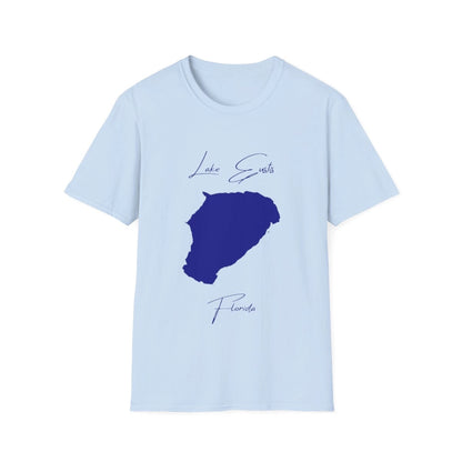 Florida  Lake  Eustis  T-shirt  front  position  view  from  front  light  blue.webp