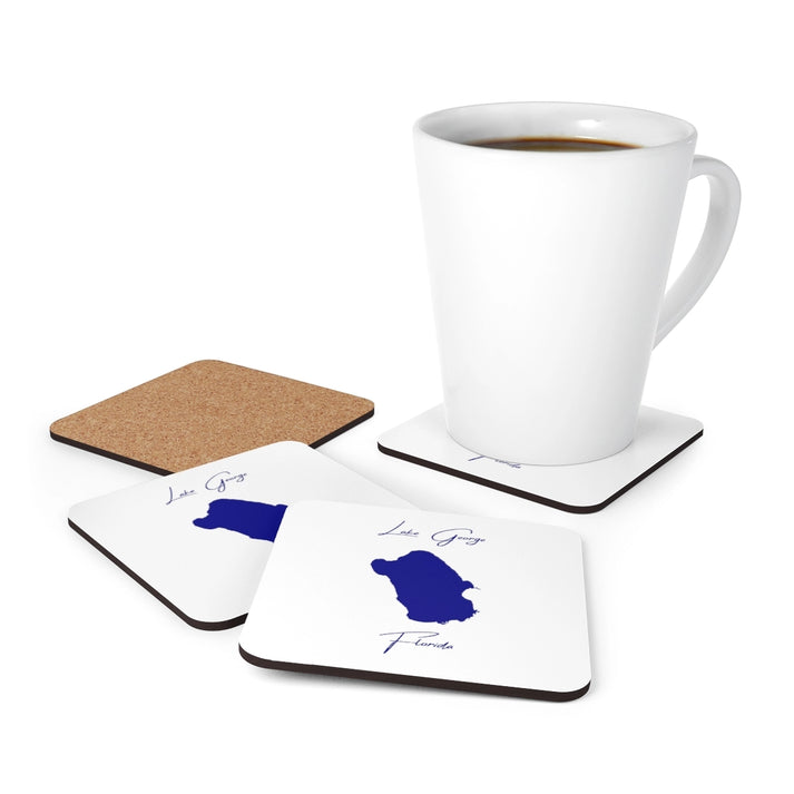 Florida  Lake  George  Coaster  Set  front  position  view  from  context-1  3.75  x  3.75.webp