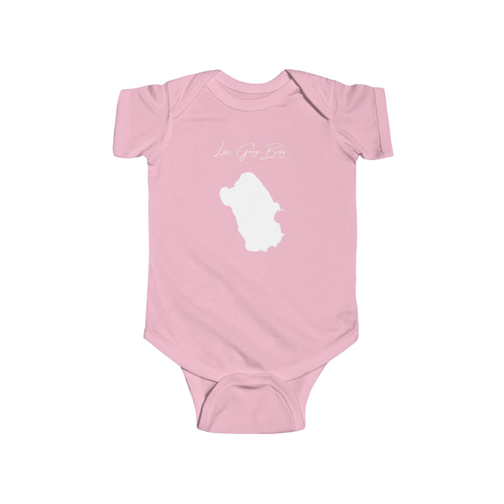 Florida  Lake  George  Onesie  front  position  view  from  front  pink.webp