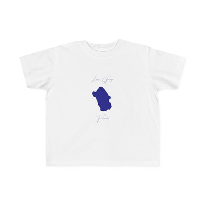Florida  Lake  George  Toddler  T-shirt  front  position  view  from  front  white.webp