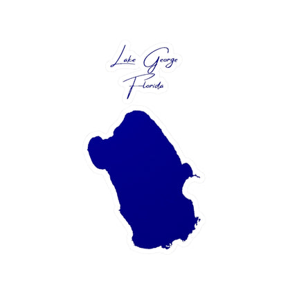 Florida  Lake  George  Vinyl  Decal  other  position  view  from  front  4  x  6.webp