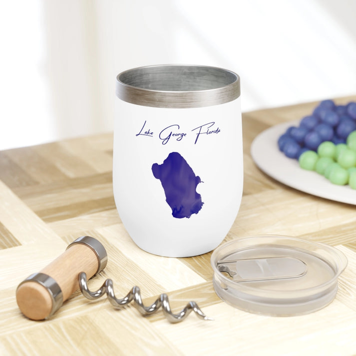 Florida  Lake  George  Wine  Tumbler  other  position  view  from  context  white.webp